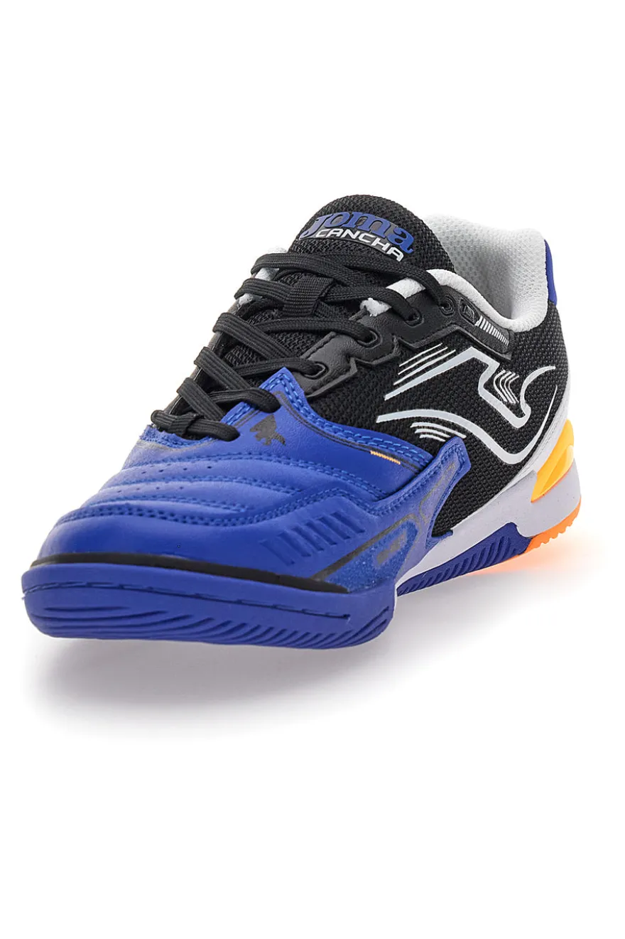 Scarpe futsal blu con suola indoor Joma Cancha 2505