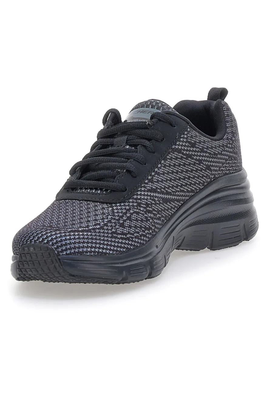 Scarpe grigie in mesh con Memory Foam Skechers Fashion Fit Bold Boundaries