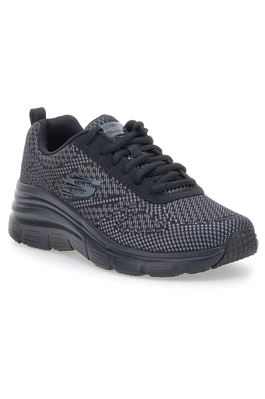 Scarpe grigie in mesh con Memory Foam Skechers Fashion Fit Bold Boundaries