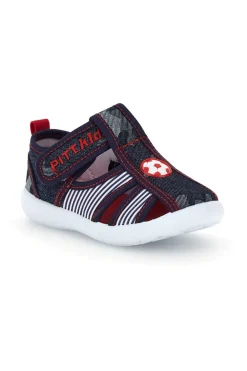 Scarpe in tessuto blu e rosse con pallone Pitt Kids 2242876