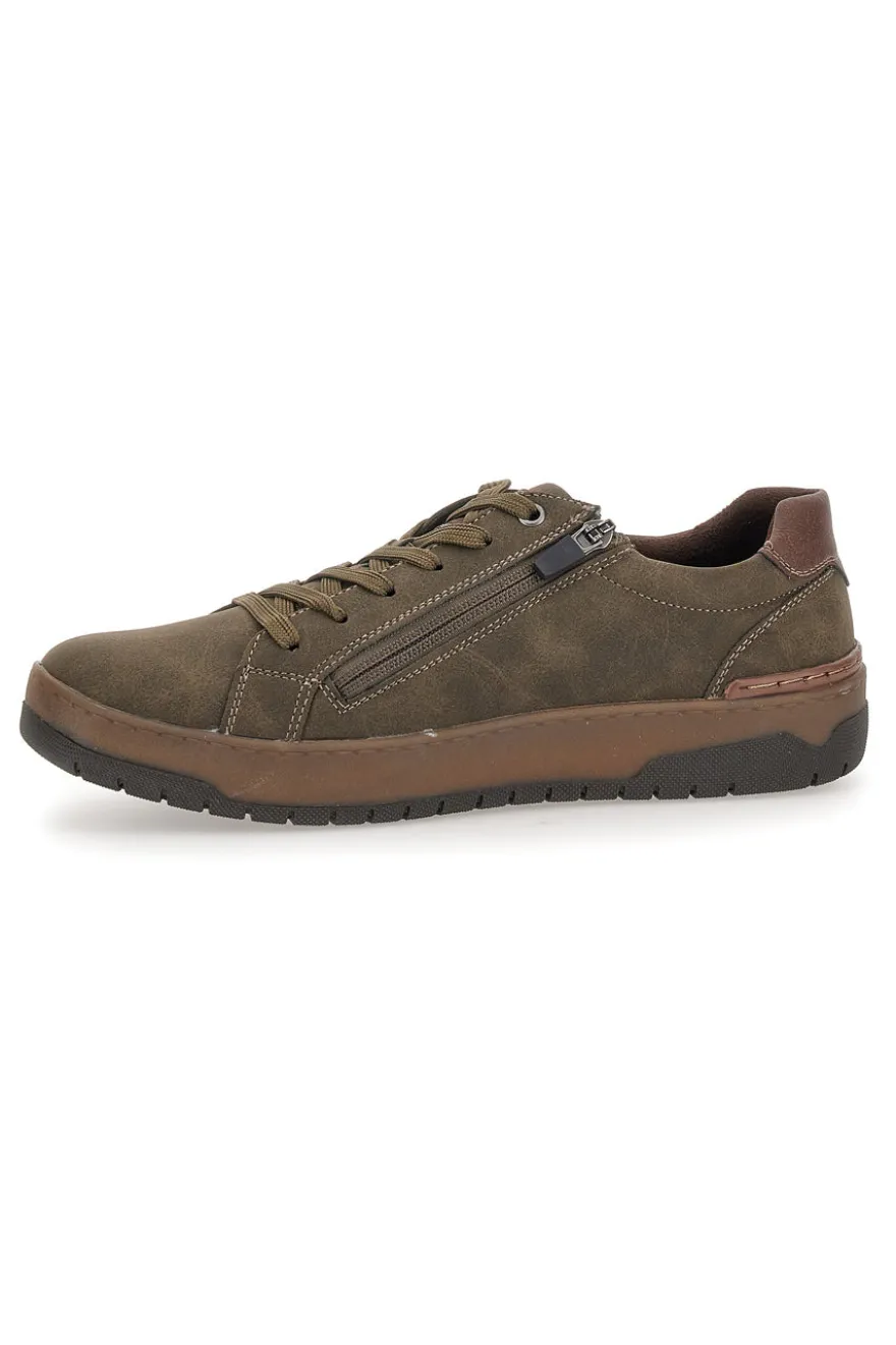 Scarpe khaki con zip laterale Relife 2572303