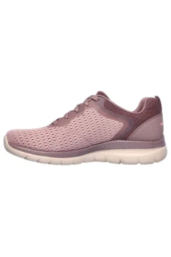 Scarpe lavanda leggere in mesh con Memory Foam Skechers Bountiful Quick Path