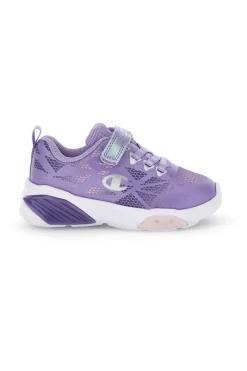 Scarpe lilla con luci Champion Wave Tri G TD