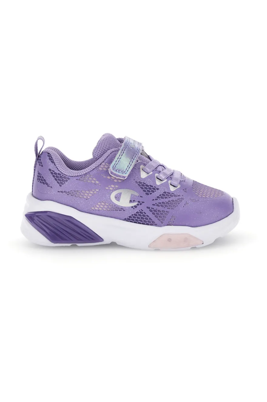 Scarpe lilla con luci Champion Wave Tri G TD