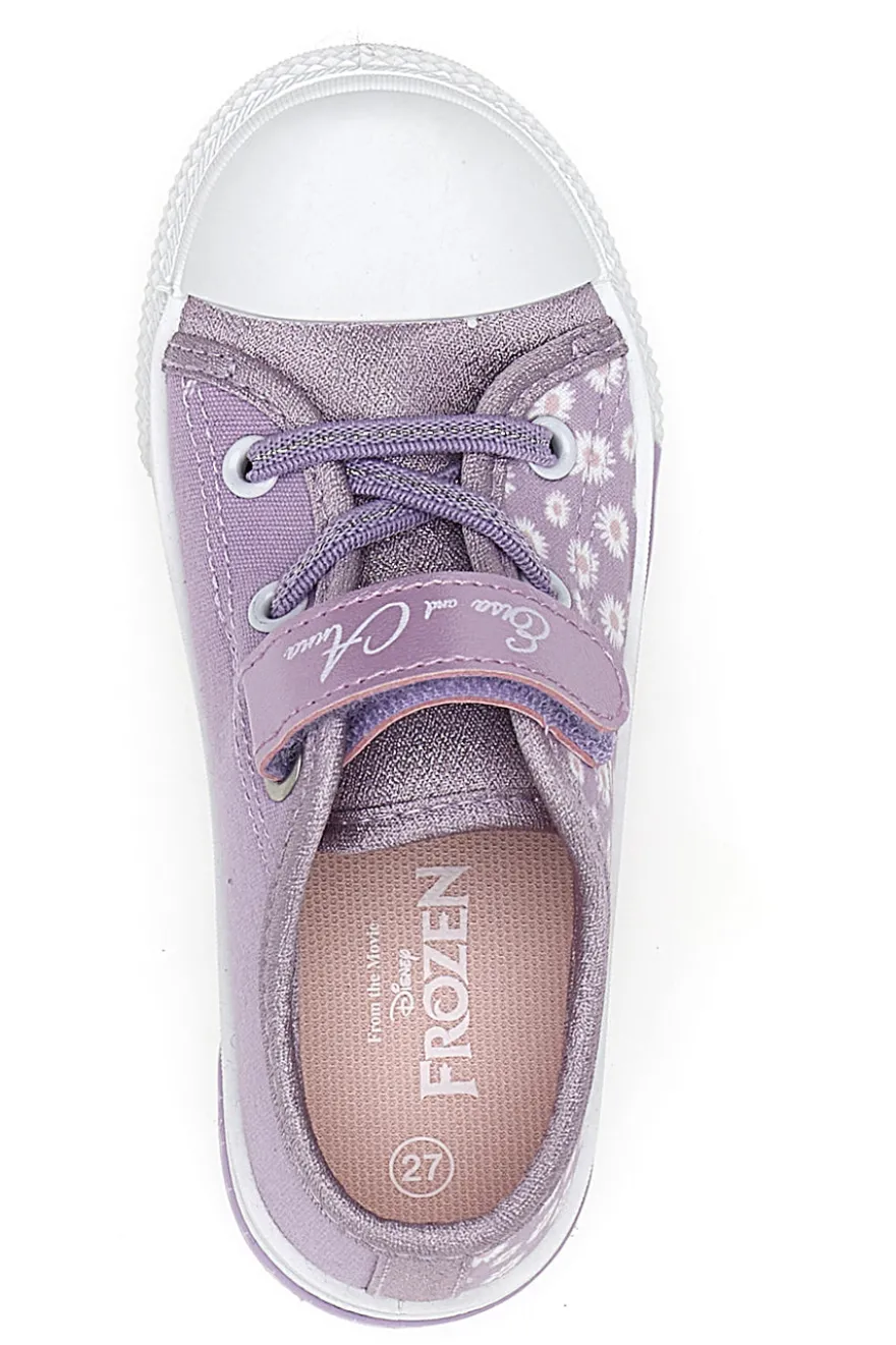 Scarpe lilla con luci e stampa Frozen 19FII5N07LA
