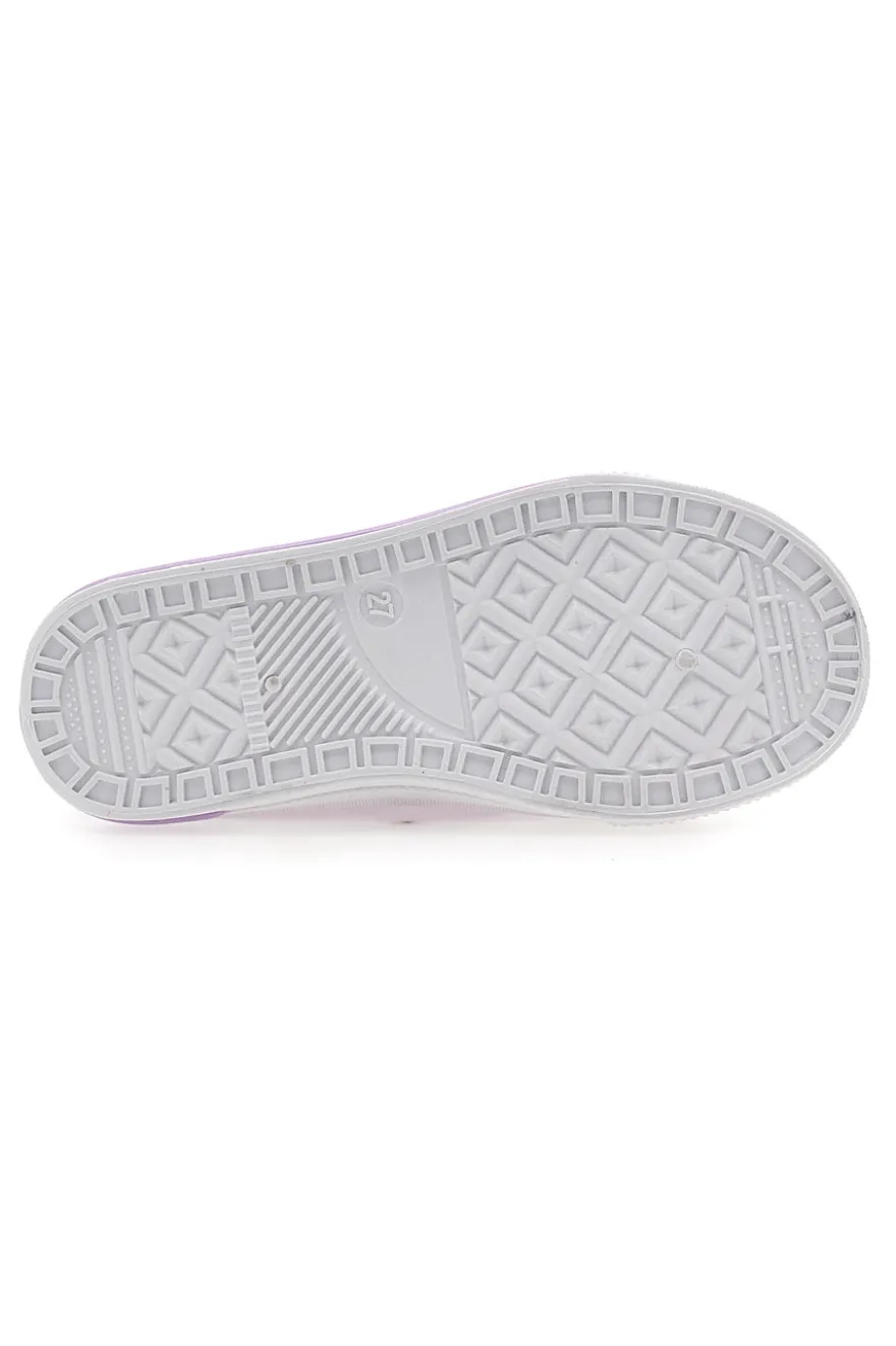Scarpe lilla con luci e stampa Frozen 19FII5N07LA