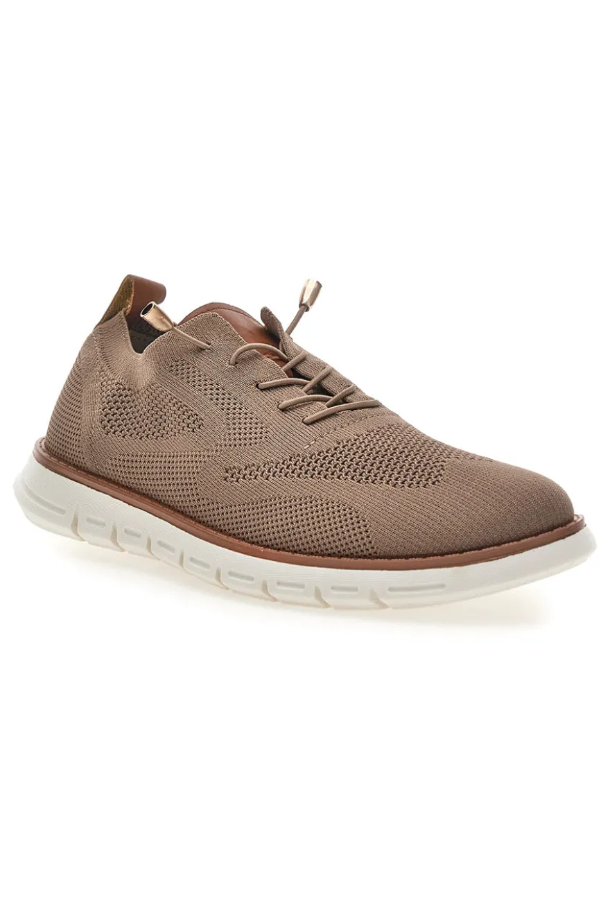 Scarpe marroni casual con lacci Max dillan BK024381