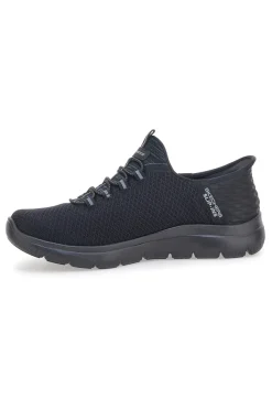 Scarpe navy Slip-ins in mesh con Air-Cooled Memory Foam Skechers Summits High Range Wide Fit