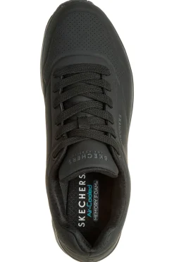 Scarpe nere con airbag visibile e Memory Foam Skechers UNO STAND ON AIR