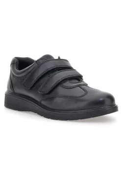 Scarpe nere con doppio strappo Claremorris 20116744