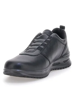 Scarpe nere con elastici frontali Made in Italy MARCO BRANDI 37