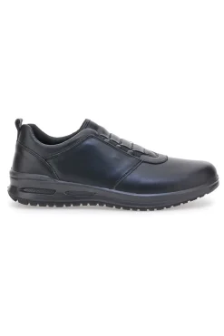 Scarpe nere con elastici frontali Made in Italy MARCO BRANDI 37