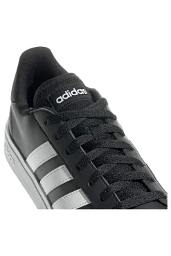 Scarpe nere con strisce bianche Adidas Grand Court Base 2