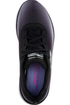 Scarpe nere con suola ammortizzata Skechers Fashion Fit Build Up