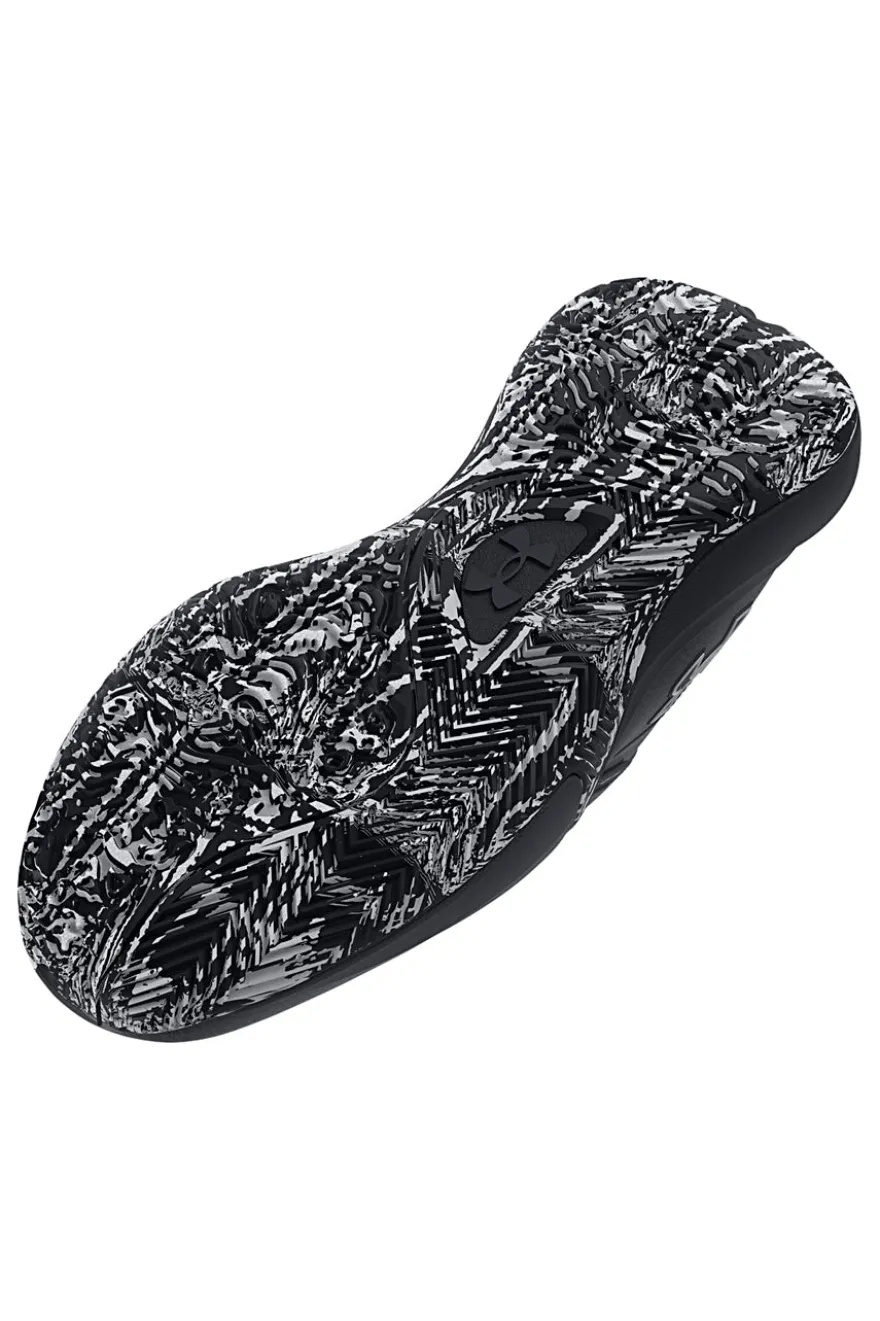 Scarpe nere con suola grafica ammortizzata Under Armour Lockdown 7