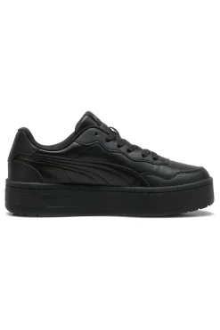 Scarpe nere con suola platform Puma Court Lally Skye