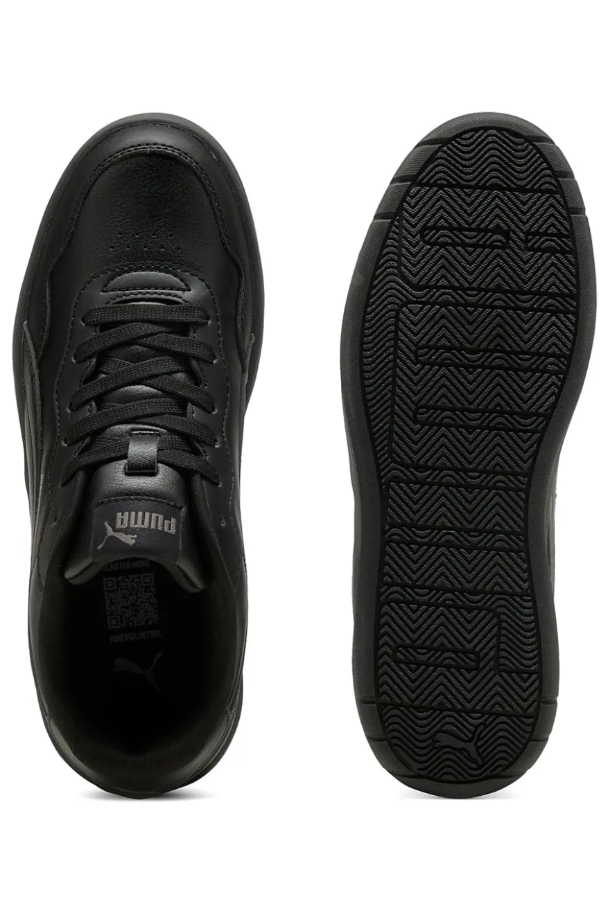 Scarpe nere con suola platform Puma Court Lally Skye