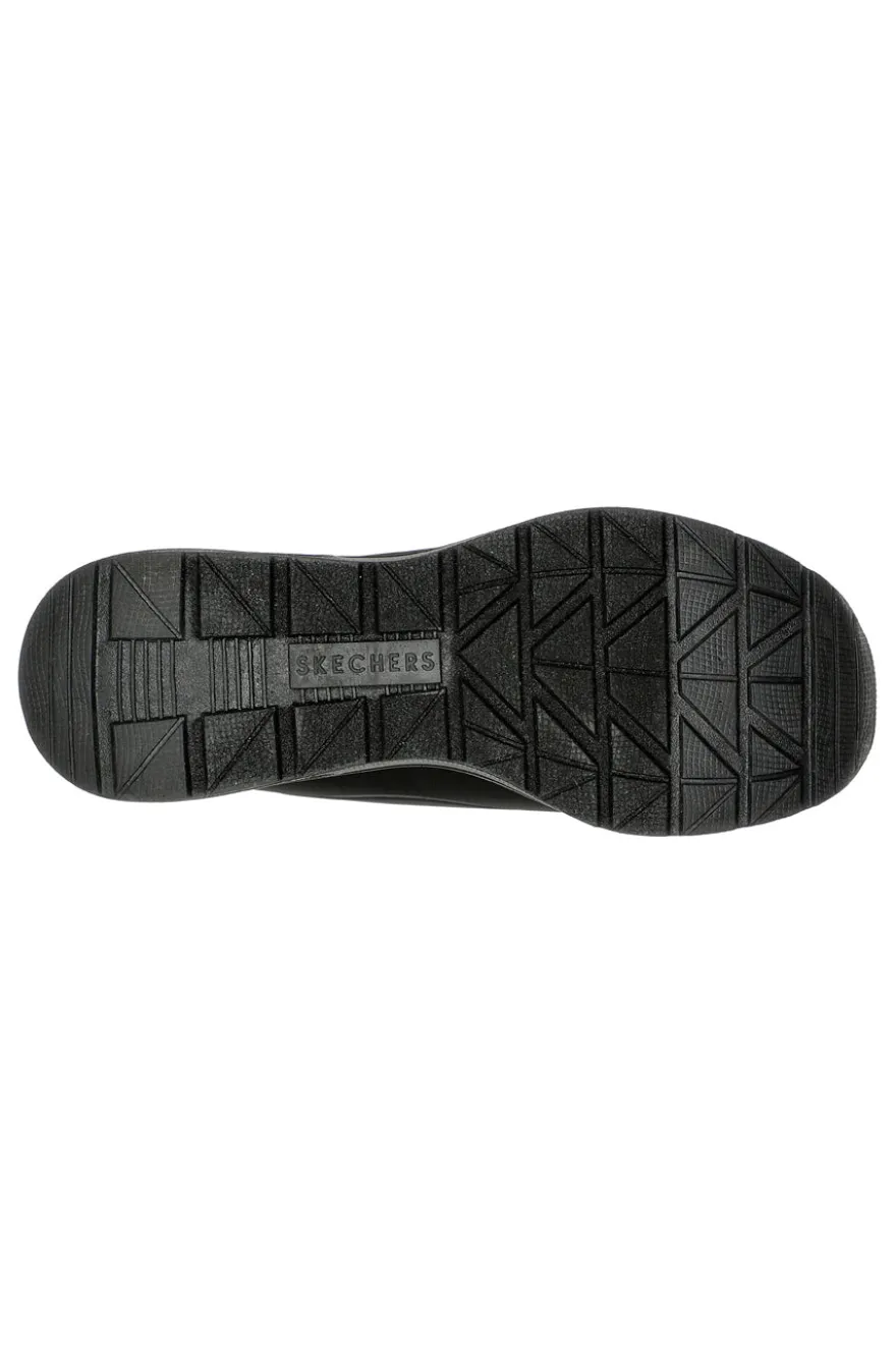 Scarpe nere con zeppa e suola Air Skechers Million Air Elevated Air
