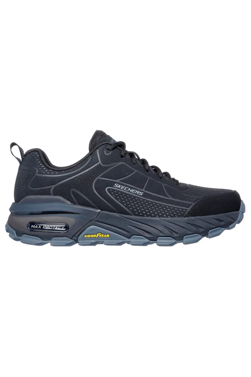 Scarpe nere da trekking con suola Goodyear Skechers Max Protect Ironguard