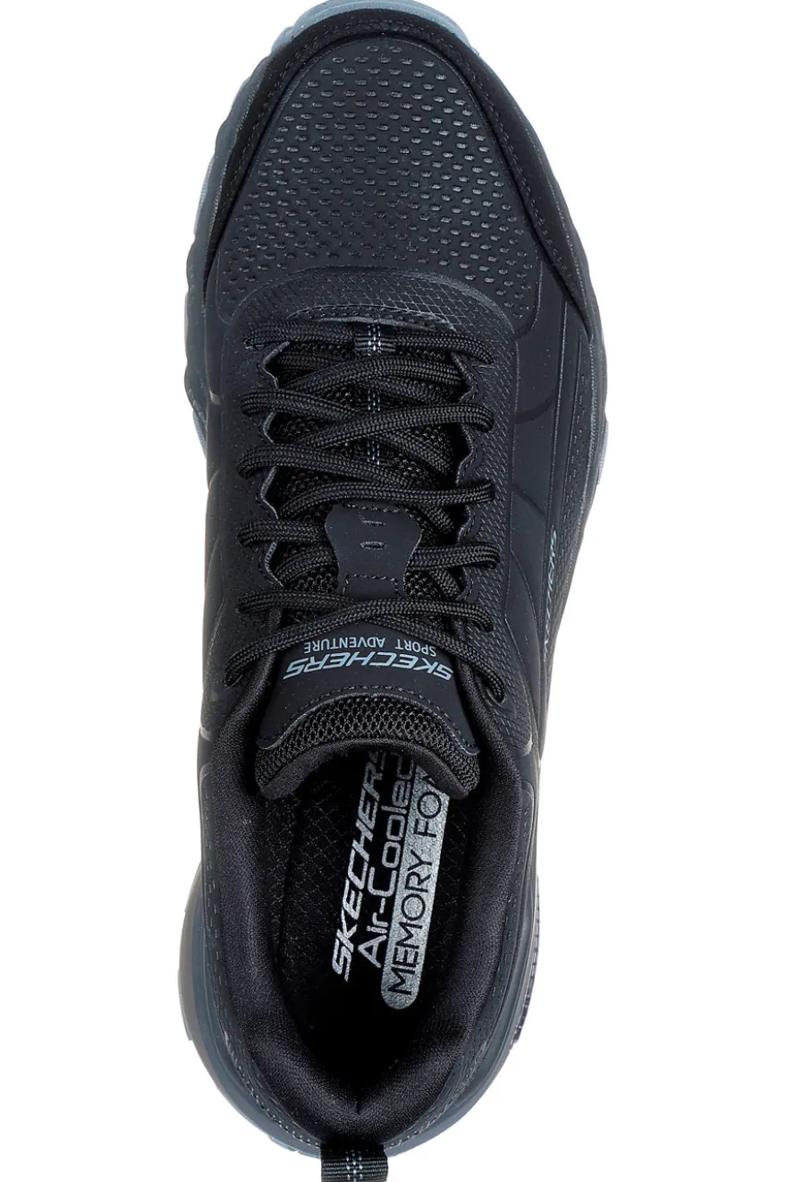 Scarpe nere da trekking con suola Goodyear Skechers Max Protect Ironguard