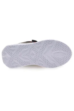 Scarpe nere e rosse con luci e strappo Pitt kids 11562