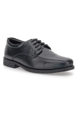 Scarpe nere eleganti stringate in pelle Claremorris 01CROSS