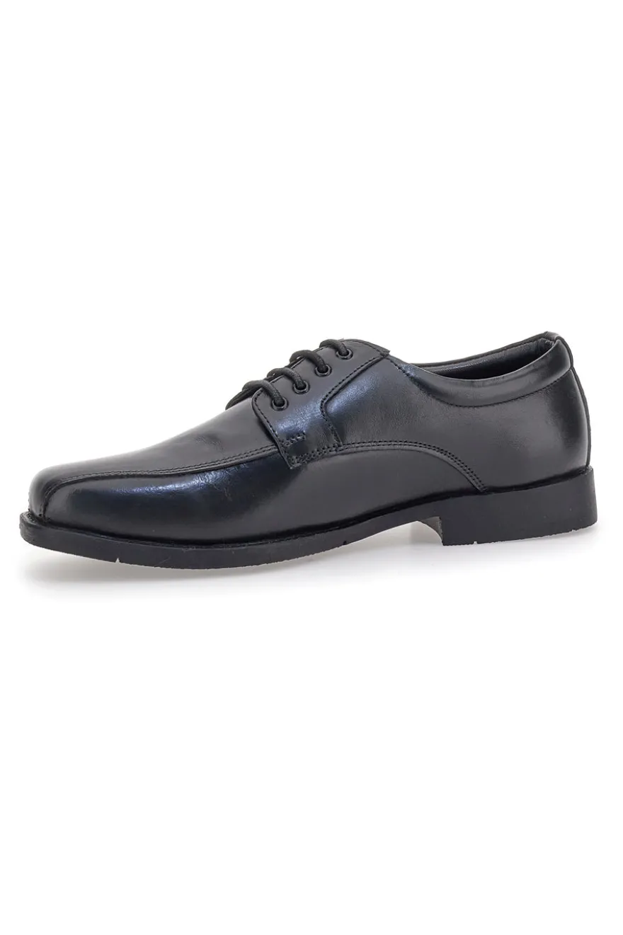 Scarpe nere eleganti stringate in pelle Claremorris 01CROSS