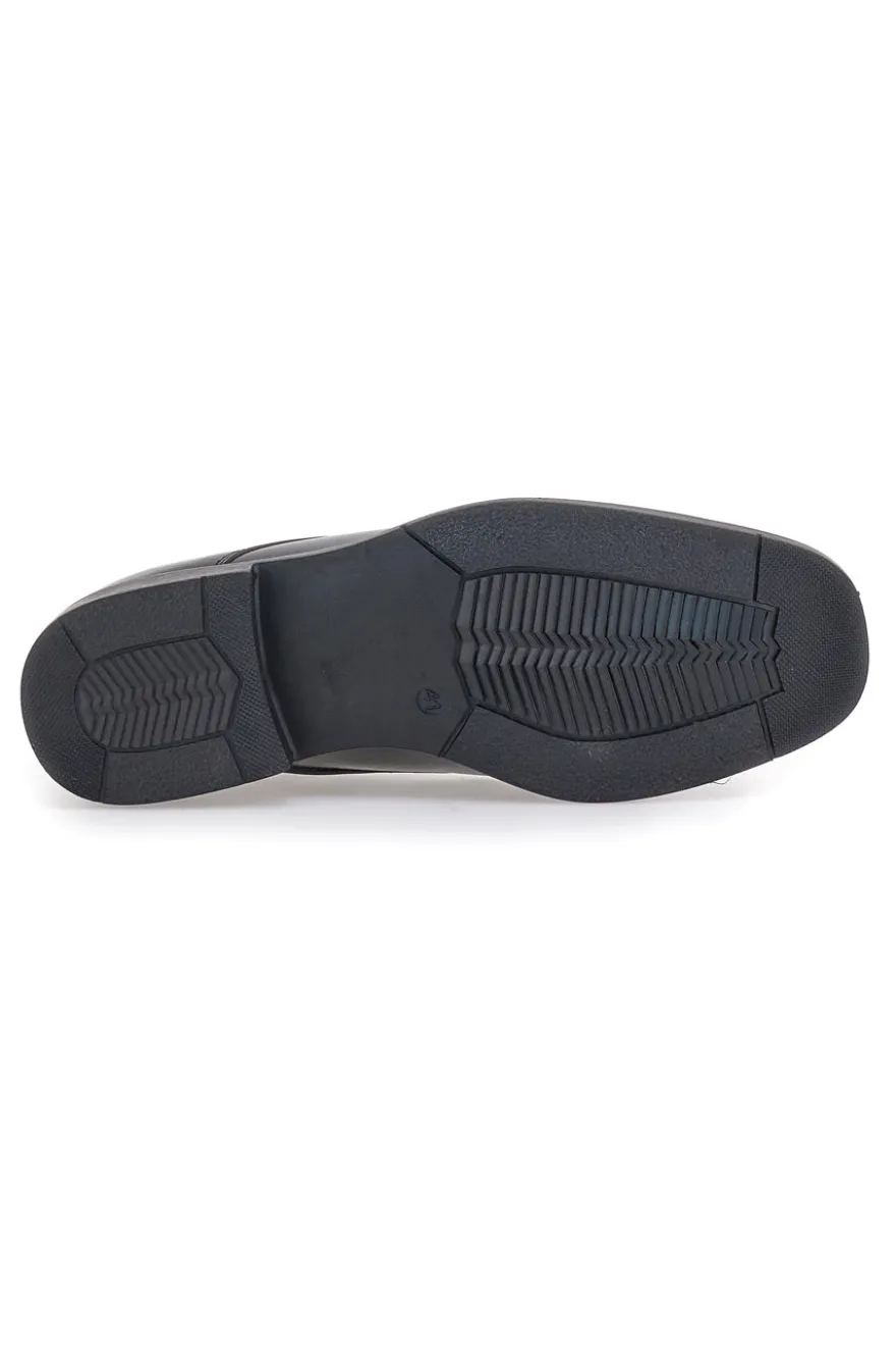 Scarpe nere eleganti stringate in pelle Claremorris 01CROSS