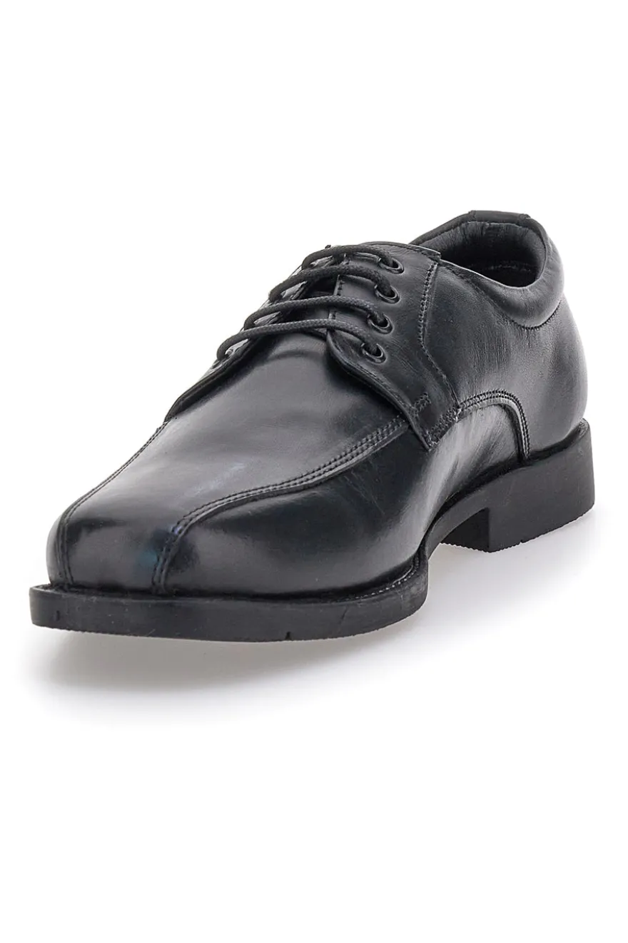 Scarpe nere eleganti stringate in pelle Claremorris 01CROSS