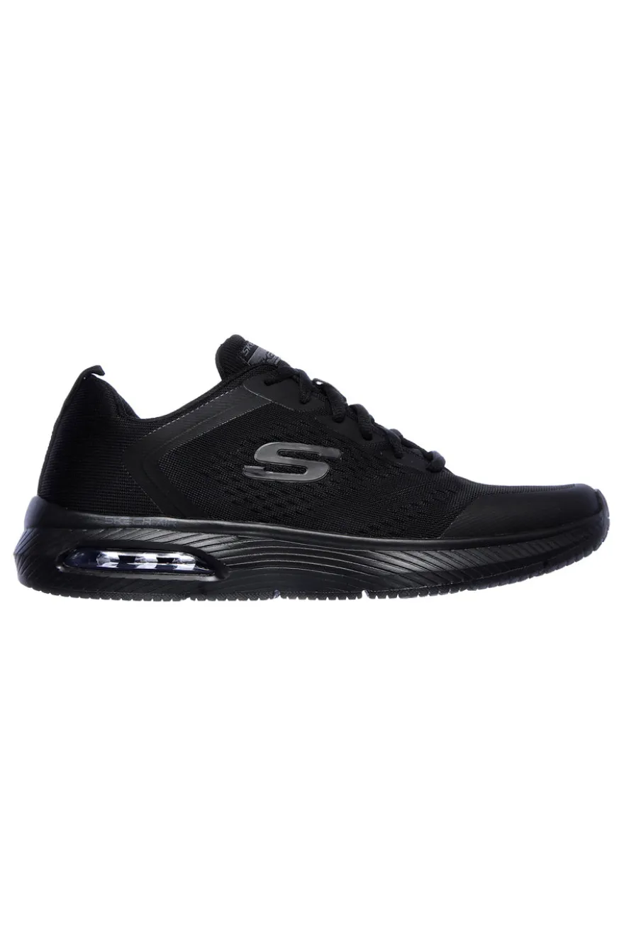 Scarpe nere in mesh con Air Cooled Memory Foam Skechers Dyna-Air Pelland