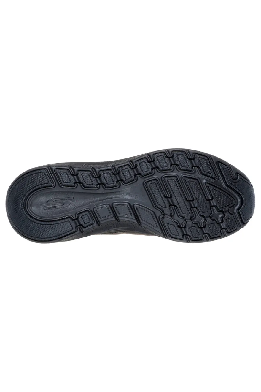 Scarpe nere in pelle con supporto plantare Skechers ARCH FIT 2.0 STAR BOUND