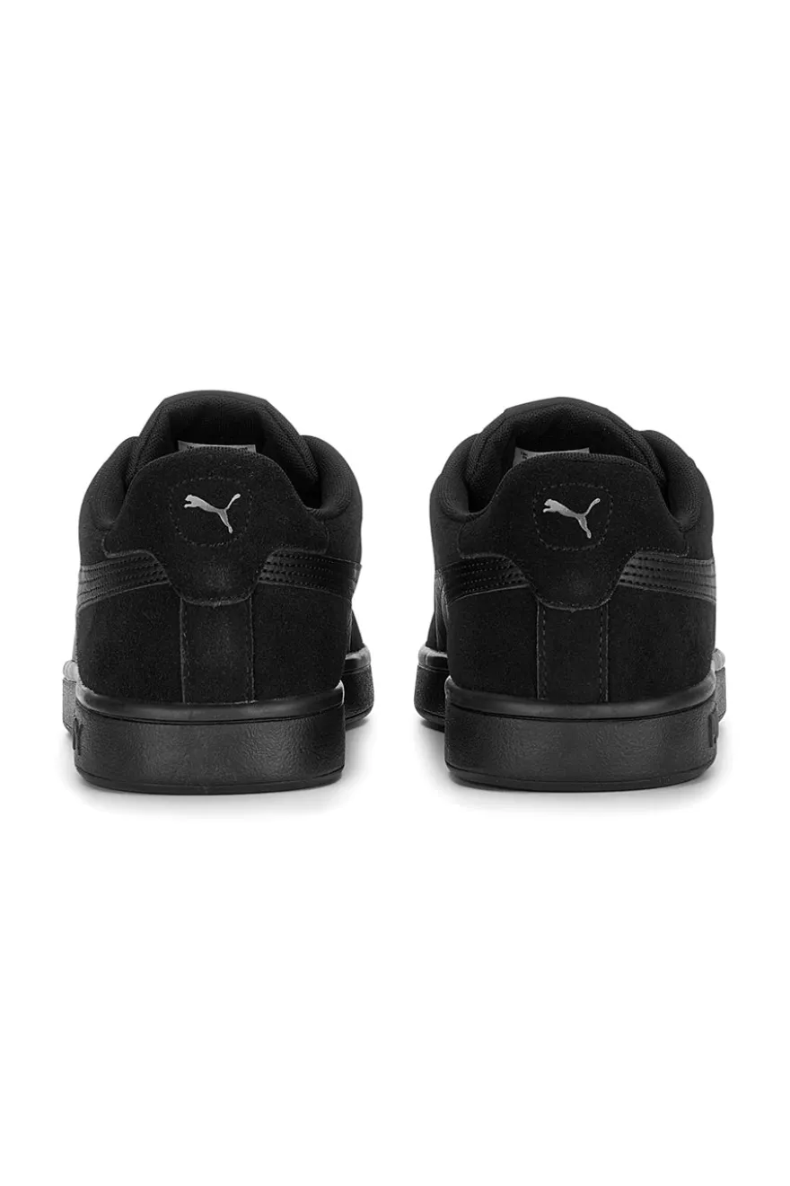 Scarpe nere in pelle scamosciata con soletta SoftFoam+ Puma Smash 3.0