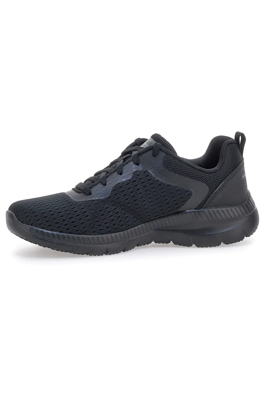 Scarpe nere leggere in mesh con Memory Foam Skechers Bountiful Quick Path