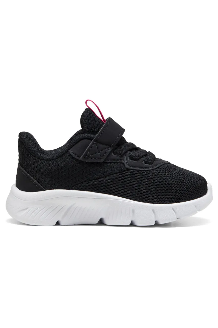 Scarpe nere rosa con chiusura a strappo Puma FlexFocus Modern AC+ Inf