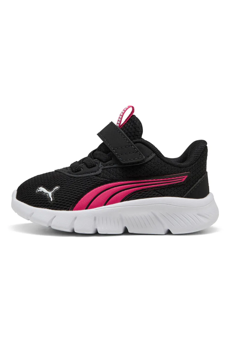 Scarpe nere rosa con chiusura a strappo Puma FlexFocus Modern AC+ Inf