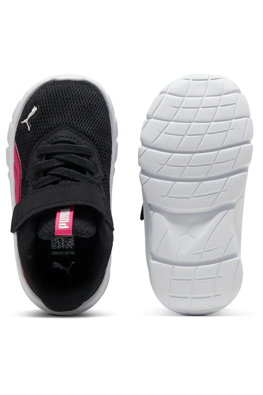 Scarpe nere rosa con chiusura a strappo Puma FlexFocus Modern AC+ Inf