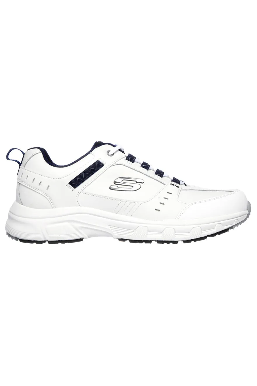Scarpe outdoor bianco blu Memory Foam Skechers Oak Canyon Redwick