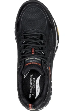 Scarpe outdoor nere water-repellent Skechers Arch Fit Road Walker-Recon