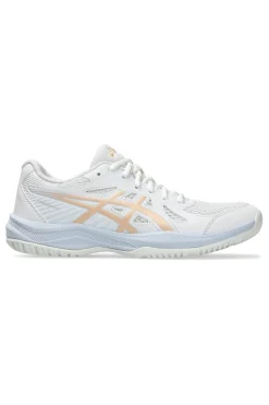 Scarpe pallavolo indoor bianche traspiranti e ammortizzate Asics UPCOURT 6