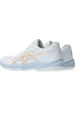 Scarpe pallavolo indoor bianche traspiranti e ammortizzate Asics UPCOURT 6
