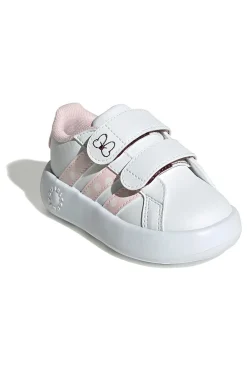 Scarpe Primi Passi bianche con strappi Minnie Adidas Grand Court Minnie CF I