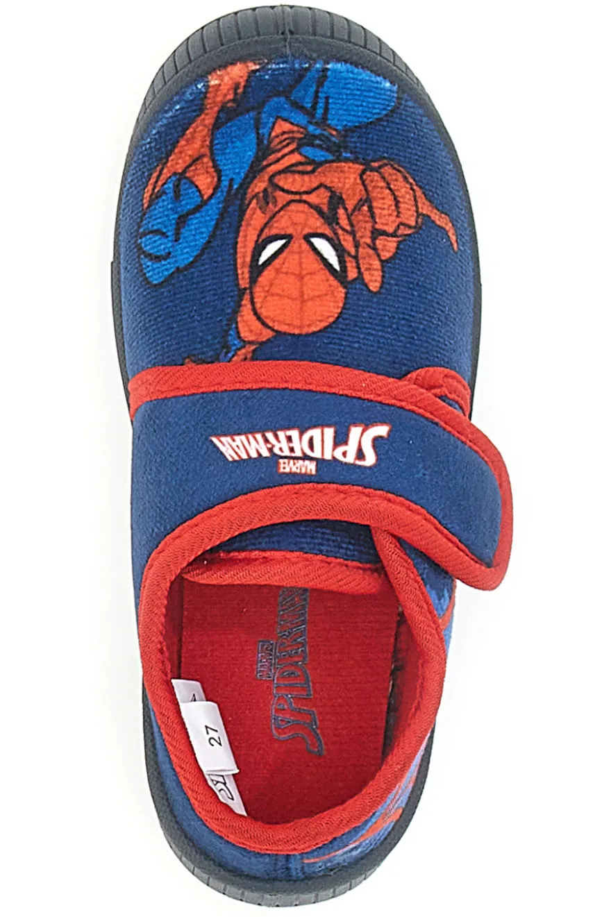 Scarpe Primi Passi Rosa e Blu Con Velcro SPIDERMAN 12SP4S24LB