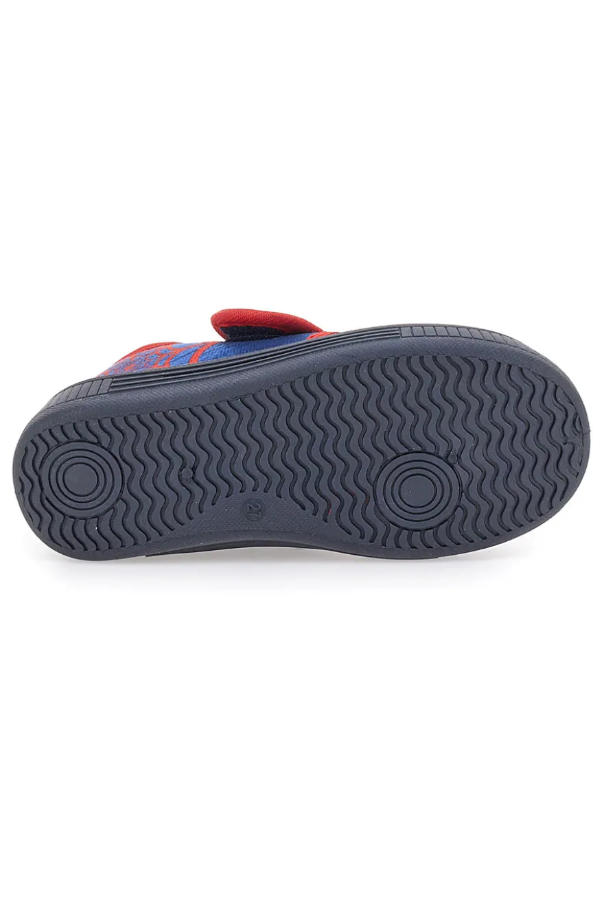 Scarpe Primi Passi Rosa e Blu Con Velcro SPIDERMAN 12SP4S24LB
