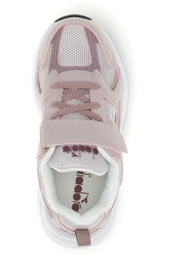 Scarpe rosa con chiusura a strappo Diadora Alley PS