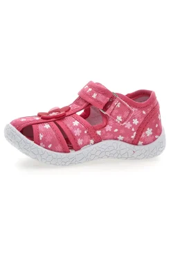 Scarpe rosa con doppio strappo Pitt kids PK2877A