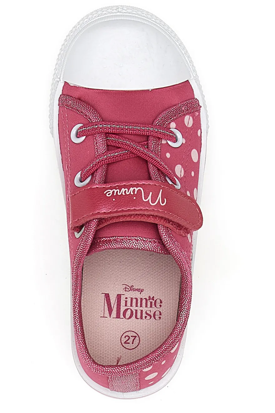 Scarpe rosa con luci e stampa Minnie Mouse 15MN5N01LB