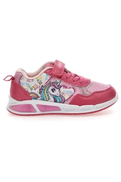 Scarpe rosa con luci e strappo Funicorn S8010199T10