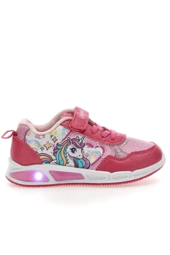 Scarpe rosa con luci e strappo Funicorn S8010199T10