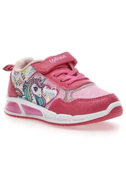 Scarpe rosa con luci e strappo Funicorn S8010199T10