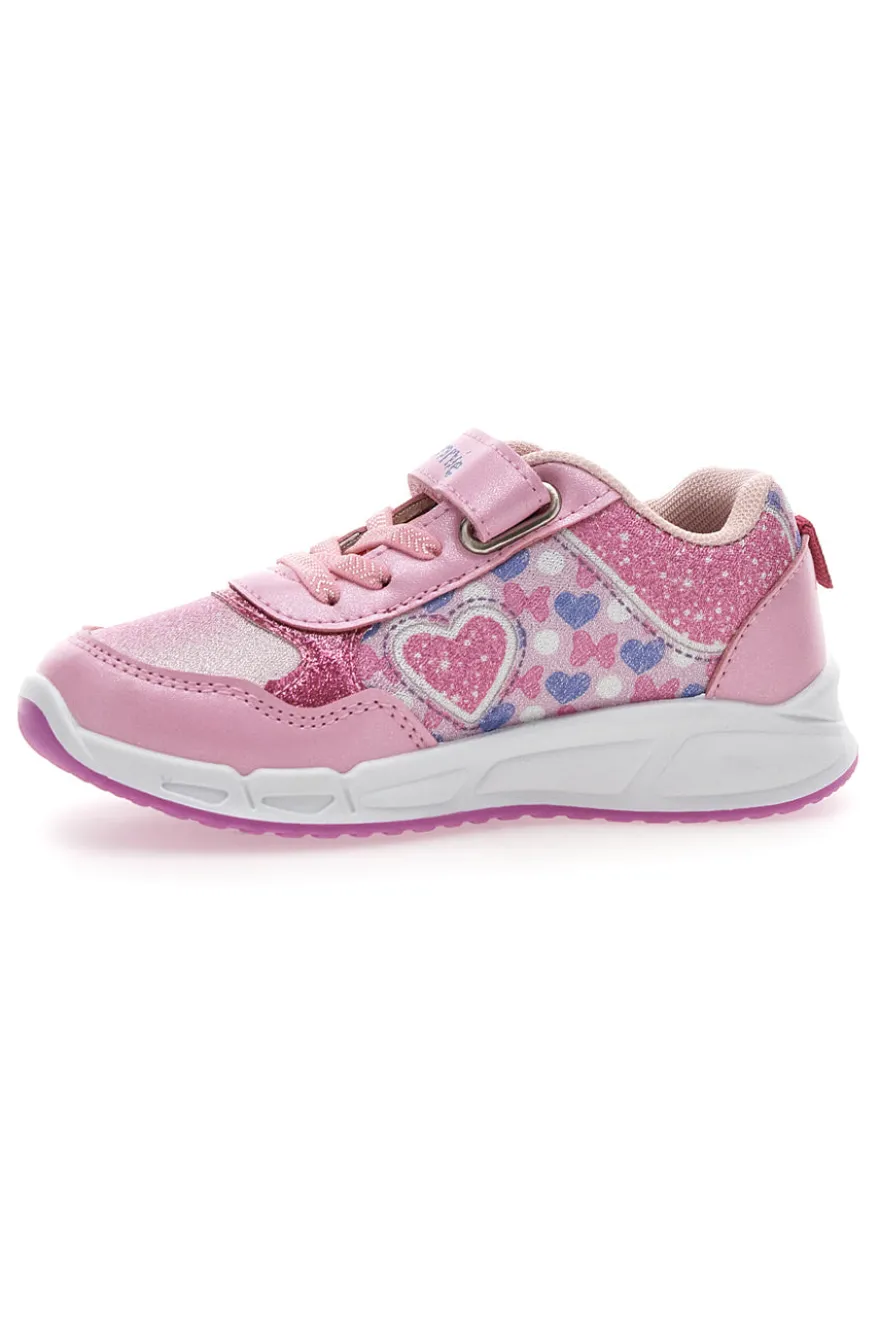 Scarpe rosa con luci e strappo Minnie D3010762T10